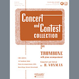 Download or print Théodore Dubois Solo De Concert Sheet Music Printable PDF -page score for Classical / arranged Trombone and Piano SKU: 479053.