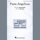 Download or print Thomas Aquinas and Will Lopes Panis Angelicus Sheet Music Printable PDF -page score for Concert / arranged SATB Choir SKU: 426680.