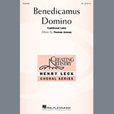 Download or print Thomas Juneau Benedicamus Domino Sheet Music Printable PDF -page score for Latin / arranged Choir SKU: 405722.