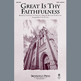 Download or print Thomas O. Chisholm and William M. Runyan Great Is Thy Faithfulness (arr. Tom Fettke) Sheet Music Printable PDF -page score for Sacred / arranged SATB Choir SKU: 512925.
