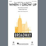 Download or print Tim Minchin When I Grow Up (from Matilda: The Musical) (arr. Roger Emerson) Sheet Music Printable PDF -page score for Broadway / arranged 3-Part Mixed Choir SKU: 415079.