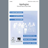 Download or print Timbaland Apologize (feat. OneRepublic) (arr. Deke Sharon) Sheet Music Printable PDF -page score for Pop / arranged SATB SKU: 71381.