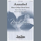 Download or print Timothy C. Takach Annabel Sheet Music Printable PDF -page score for Concert / arranged SATB Choir SKU: 410588.