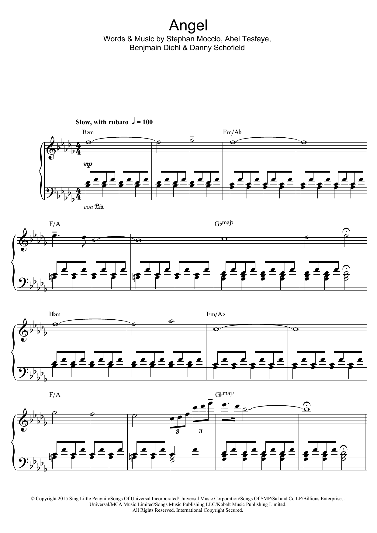 Download Tokio Myers Angel Sheet Music and learn how to play Piano PDF digital score in minutes