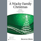 Download or print Tom Fettke A Wacky Family Christmas Sheet Music Printable PDF -page score for Winter / arranged 2-Part Choir SKU: 164654.