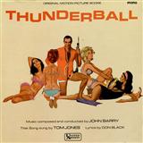 Download or print Tom Jones Thunderball (theme from the James Bond film) Sheet Music Printable PDF -page score for Pop / arranged Piano, Vocal & Guitar (Right-Hand Melody) SKU: 15533.