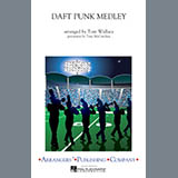 Download or print Tom Wallace Daft Punk Medley - Bb Horn Sheet Music Printable PDF -page score for Pop / arranged Marching Band SKU: 327695.