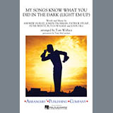 Download or print Tom Wallace My Songs Know What You Did in the Dark (Light 'Em Up) - Baritone T.C. Sheet Music Printable PDF -page score for Pop / arranged Marching Band SKU: 323286.