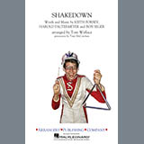 Download or print Tom Wallace Shakedown - Flute 1 Sheet Music Printable PDF -page score for Pop / arranged Marching Band SKU: 379049.