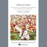 Download or print Tom Wallace Viva La Vida - Bass Drums Sheet Music Printable PDF -page score for Pop / arranged Marching Band SKU: 352706.