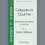 Download or print Tomas Luis de Victoria Caligaverunt Oculi Mei Sheet Music Printable PDF -page score for Concert / arranged SATB Choir SKU: 460010.
