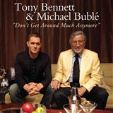 Download or print Tony Bennett & Michael Buble Don't Get Around Much Anymore Sheet Music Printable PDF -page score for Jazz / arranged Piano, Vocal & Guitar (Right-Hand Melody) SKU: 112145.