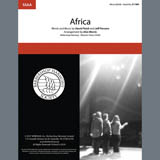Download or print Toto Africa (arr. Alex Morris) Sheet Music Printable PDF -page score for Barbershop / arranged TTBB Choir SKU: 406779.