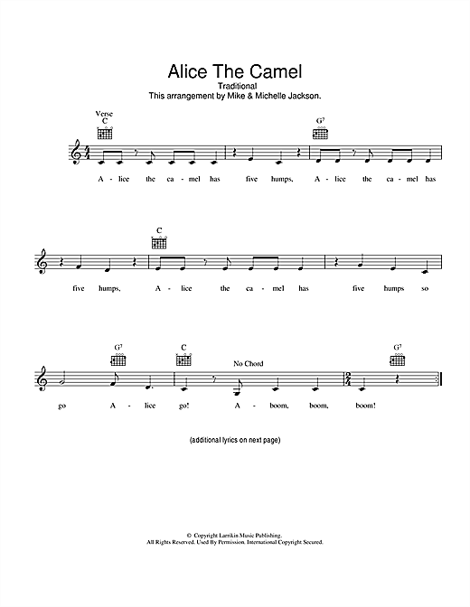 Download Traditional Sheet Music and learn how to play Melody Line, Lyrics & Chords PDF score in minutes