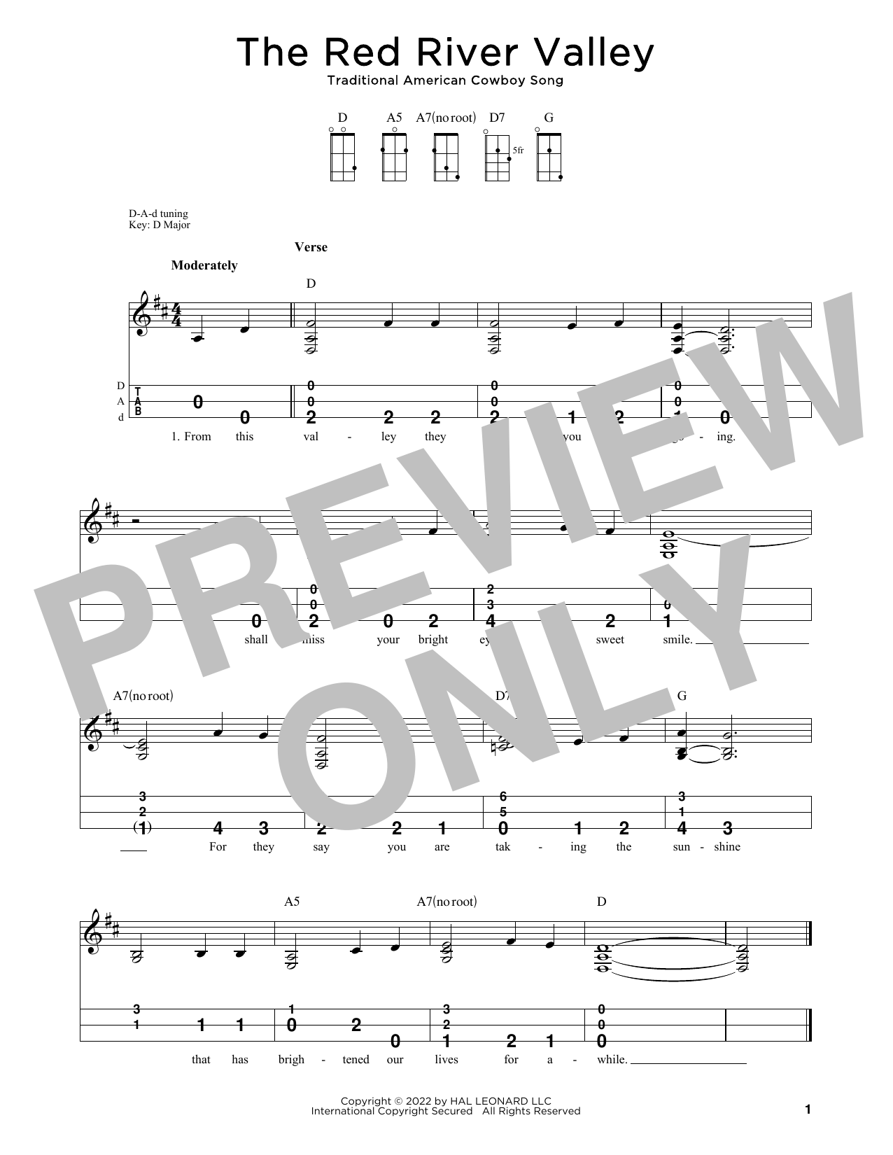 Download Traditional American Cowboy Song The Red River Valley (arr. Steven B. Eulberg) Sheet Music and learn how to play Dulcimer PDF digital score in minutes