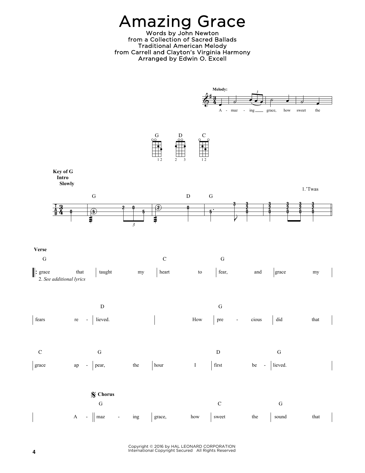 Download Traditional American Melody Amazing Grace (arr. Fred Sokolow) Sheet Music and learn how to play Mandolin PDF digital score in minutes