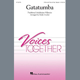 Download or print Traditional Andalusian Villancico Gatatumba (arr. Emily Crocker) Sheet Music Printable PDF -page score for Winter / arranged 2-Part Choir SKU: 1255188.