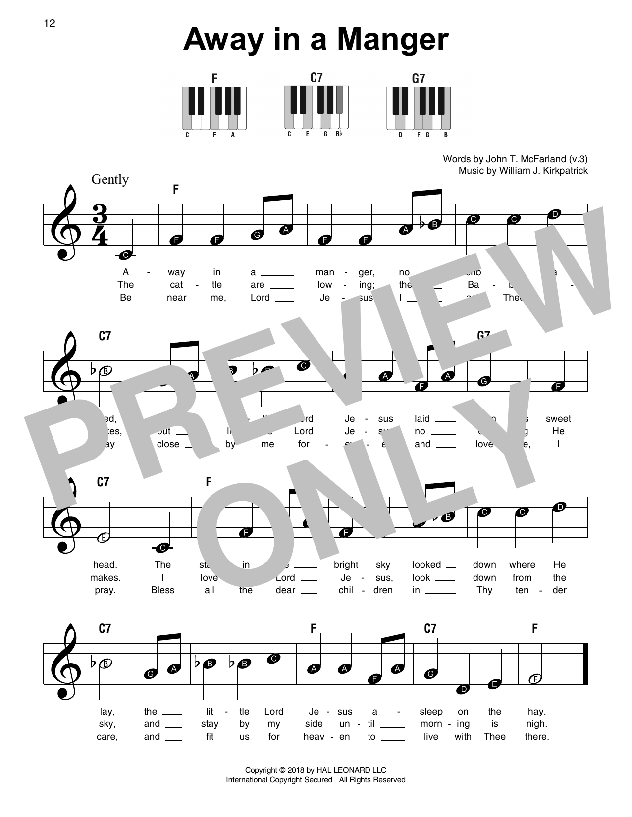 Download Christmas Carol Sheet Music and learn how to play Easy Piano PDF score in minutes