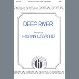 Download or print Traditional Deep River (arr. Marvin Gaspard) Sheet Music Printable PDF -page score for Spiritual / arranged TTBB Choir SKU: 475262.
