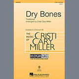 Download or print Cristi Cary Miller Dry Bones Sheet Music Printable PDF -page score for Concert / arranged 2-Part Choir SKU: 88249.