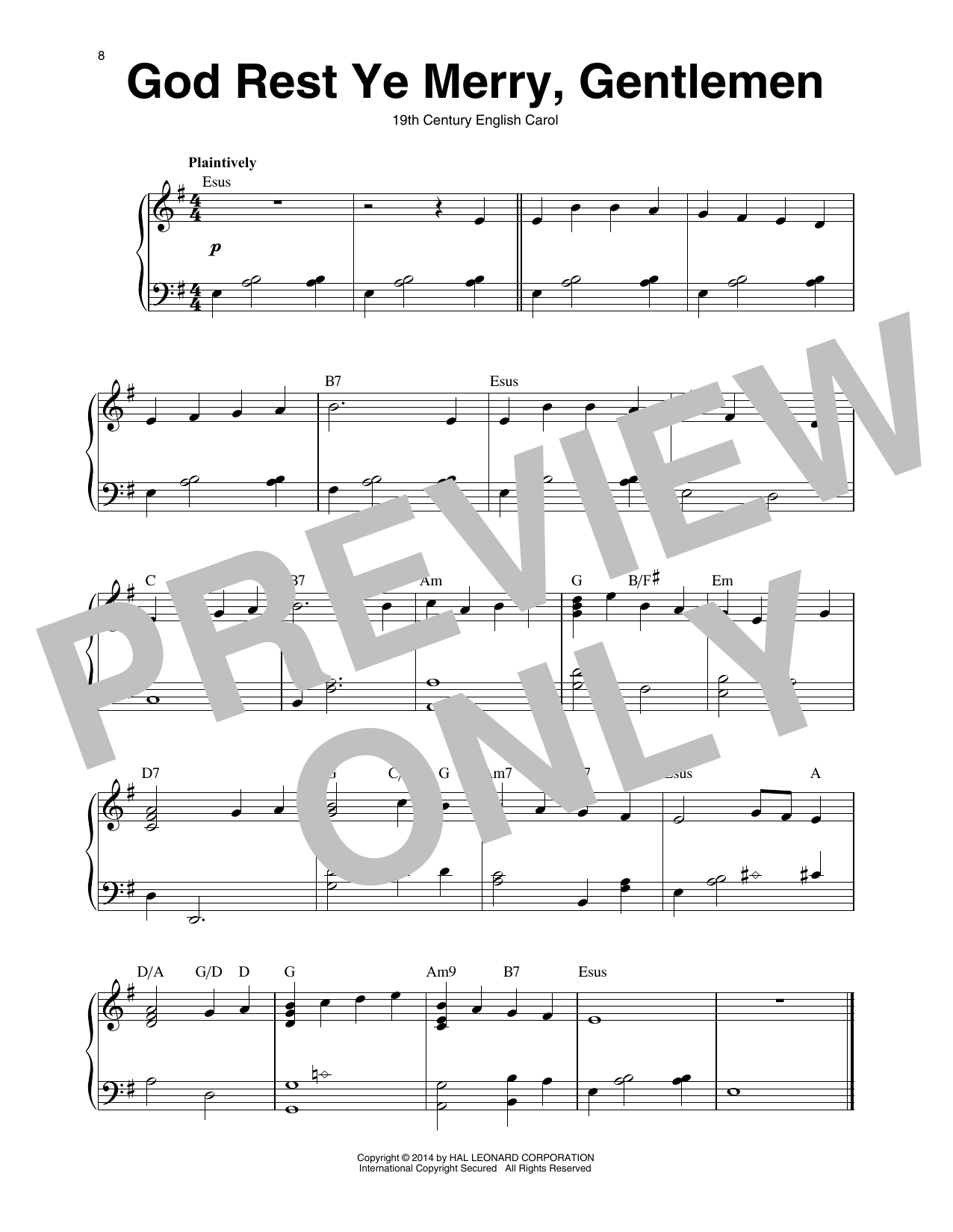 Download Traditional English Carol God Rest Ye Merry, Gentlemen (arr. Maeve Gilchrist) Sheet Music and learn how to play Harp PDF digital score in minutes