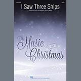 Download or print Traditional English Carol I Saw Three Ships (arr. Philip Lawson) Sheet Music Printable PDF -page score for Christmas / arranged SATB Choir SKU: 1823329.