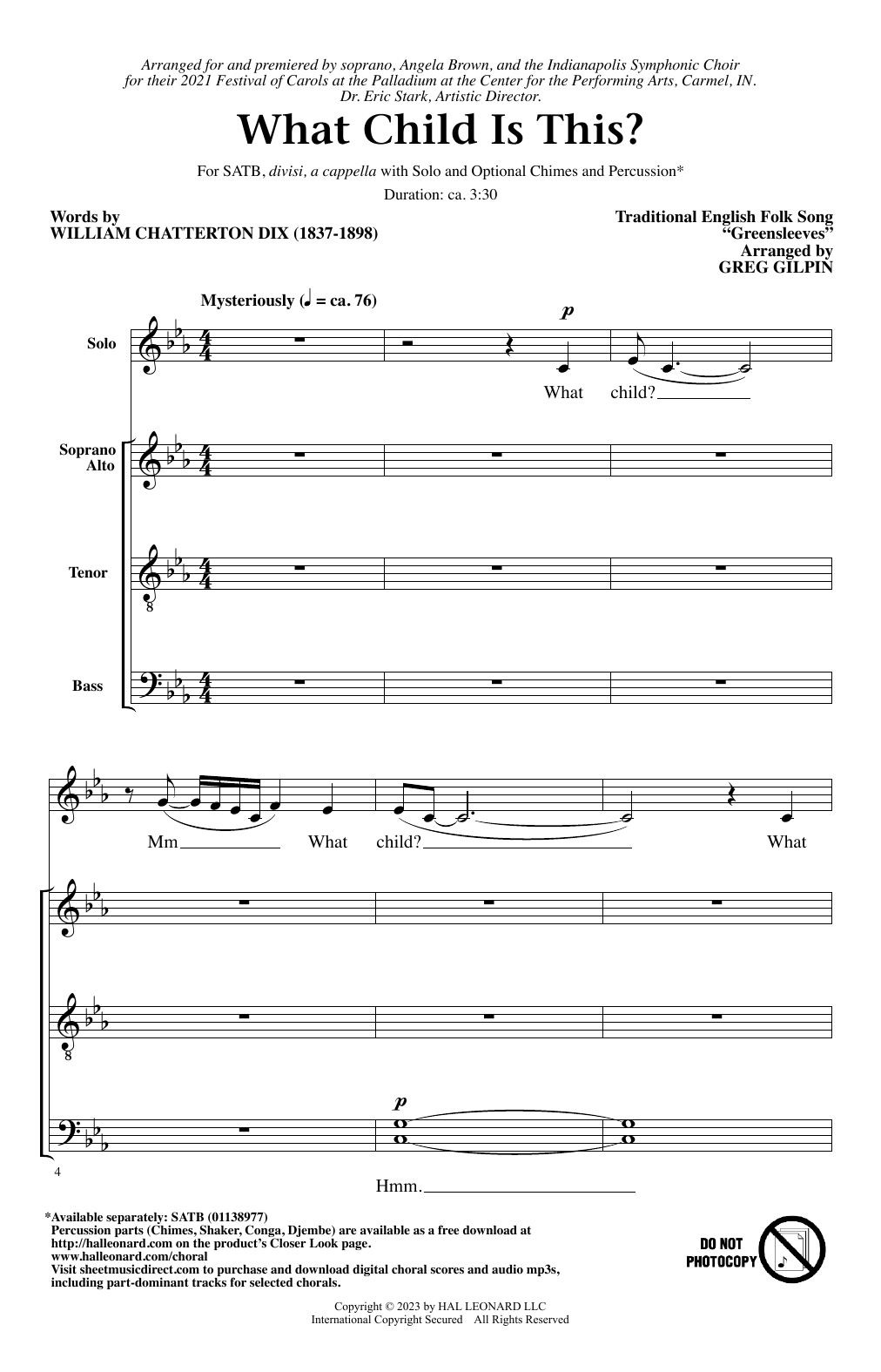 Download Traditional English Folk Song What Child Is This? (arr. Greg Gilpin) Sheet Music and learn how to play Choir PDF digital score in minutes
