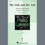Download or print Traditional English Folksong The Oak And The Ash (arr. Philip Lawson) Sheet Music Printable PDF -page score for Concert / arranged SAB Choir SKU: 535996.