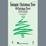 Download or print Traditional German Carol Swingin' Christmas Tree (O Christmas Tree) (arr. Kirby Shaw) Sheet Music Printable PDF -page score for Holiday / arranged SAB Choir SKU: 1094356.