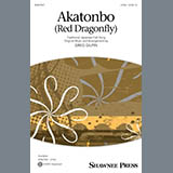 Download or print Traditional Japanese Folk Song Akatonbo (Red Dragonfly) (arr. Greg Gilpin) Sheet Music Printable PDF -page score for Japanese / arranged 2-Part Choir SKU: 484467.