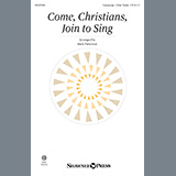 Download or print Traditional Spanish Melody Come, Christians, Join To Sing (arr. Mark Patterson) Sheet Music Printable PDF -page score for Children / arranged Unison Choir SKU: 512989.