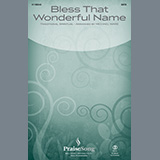 Download or print Traditional Spiritual Bless That Wonderful Name (arr. Michael Ware) Sheet Music Printable PDF -page score for Sacred / arranged SATB Choir SKU: 1360515.