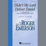 Download or print Traditional Spiritual Didn't My Lord Deliver Daniel (arr. Roger Emerson) Sheet Music Printable PDF -page score for Concert / arranged 3-Part Mixed Choir SKU: 446333.