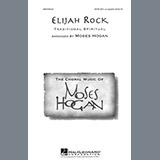 Download or print Traditional Spiritual Elijah Rock (arr. Moses Hogan) Sheet Music Printable PDF -page score for Spiritual / arranged SATB Choir SKU: 478569.