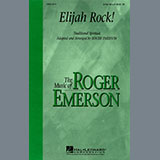 Download or print Traditional Spiritual Elijah Rock (arr. Roger Emerson) Sheet Music Printable PDF -page score for Concert / arranged 3-Part Mixed Choir SKU: 1509110.