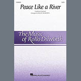 Download or print Traditional Spiritual Peace Like A River (arr. Rollo Dilworth) Sheet Music Printable PDF -page score for Concert / arranged SATB Choir SKU: 1823265.
