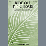 Download or print Traditional Spiritual Ride On, King Jesus (arr. Joseph M. Martin) Sheet Music Printable PDF -page score for Easter / arranged SATB Choir SKU: 1221787.