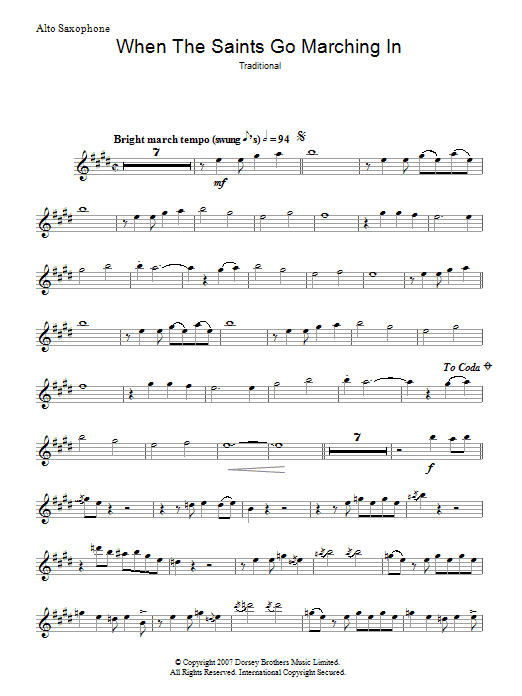 Download Traditional When The Saints Go Marching In Sheet Music and learn how to play Ukulele PDF digital score in minutes