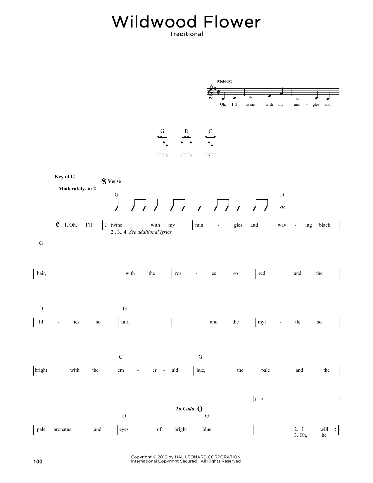 Download Traditional Wildwood Flower (arr. Fred Sokolow) Sheet Music and learn how to play Mandolin PDF digital score in minutes