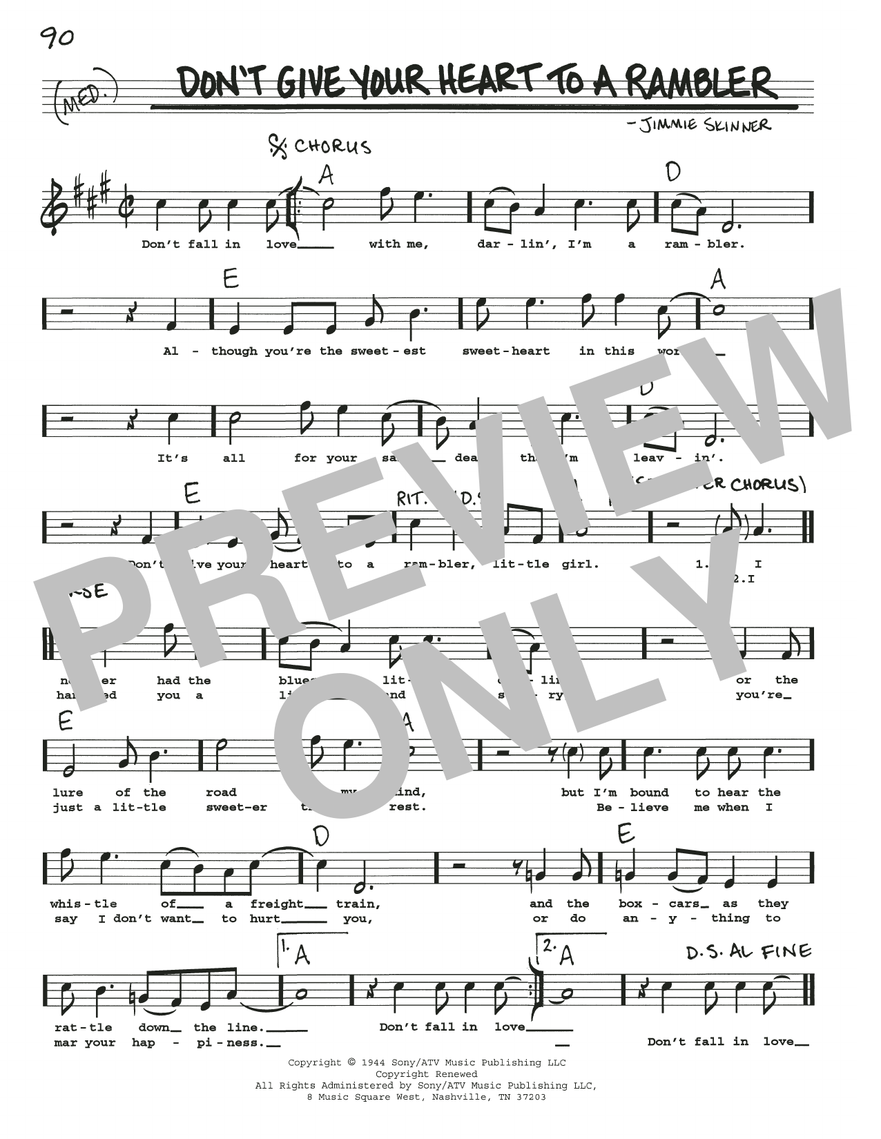 Download Travis Tritt Don't Give Your Heart To A Rambler Sheet Music and learn how to play Real Book – Melody, Lyrics & Chords PDF digital score in minutes
