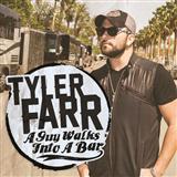 Download or print Tyler Farr Guy Walks Into A Bar Sheet Music Printable PDF -page score for Pop / arranged Piano, Vocal & Guitar (Right-Hand Melody) SKU: 159441.