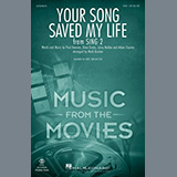 Download or print U2 Your Song Saved My Life (from Sing 2) (arr. Mark Brymer) Sheet Music Printable PDF -page score for Pop / arranged SAB Choir SKU: 1310874.