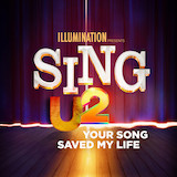 Download or print U2 Your Song Saved My Life (from Sing 2) Sheet Music Printable PDF -page score for Film/TV / arranged Piano, Vocal & Guitar Chords (Right-Hand Melody) SKU: 520375.