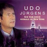 Download or print Udo Jürgens Ich War Noch Niemals In New York Sheet Music Printable PDF -page score for Pop / arranged Piano, Vocal & Guitar (Right-Hand Melody) SKU: 125360.