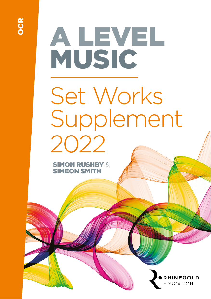 Download Various OCR A Level Set Works Supplement 2022 Sheet Music and learn how to play Instrumental Method PDF digital score in minutes