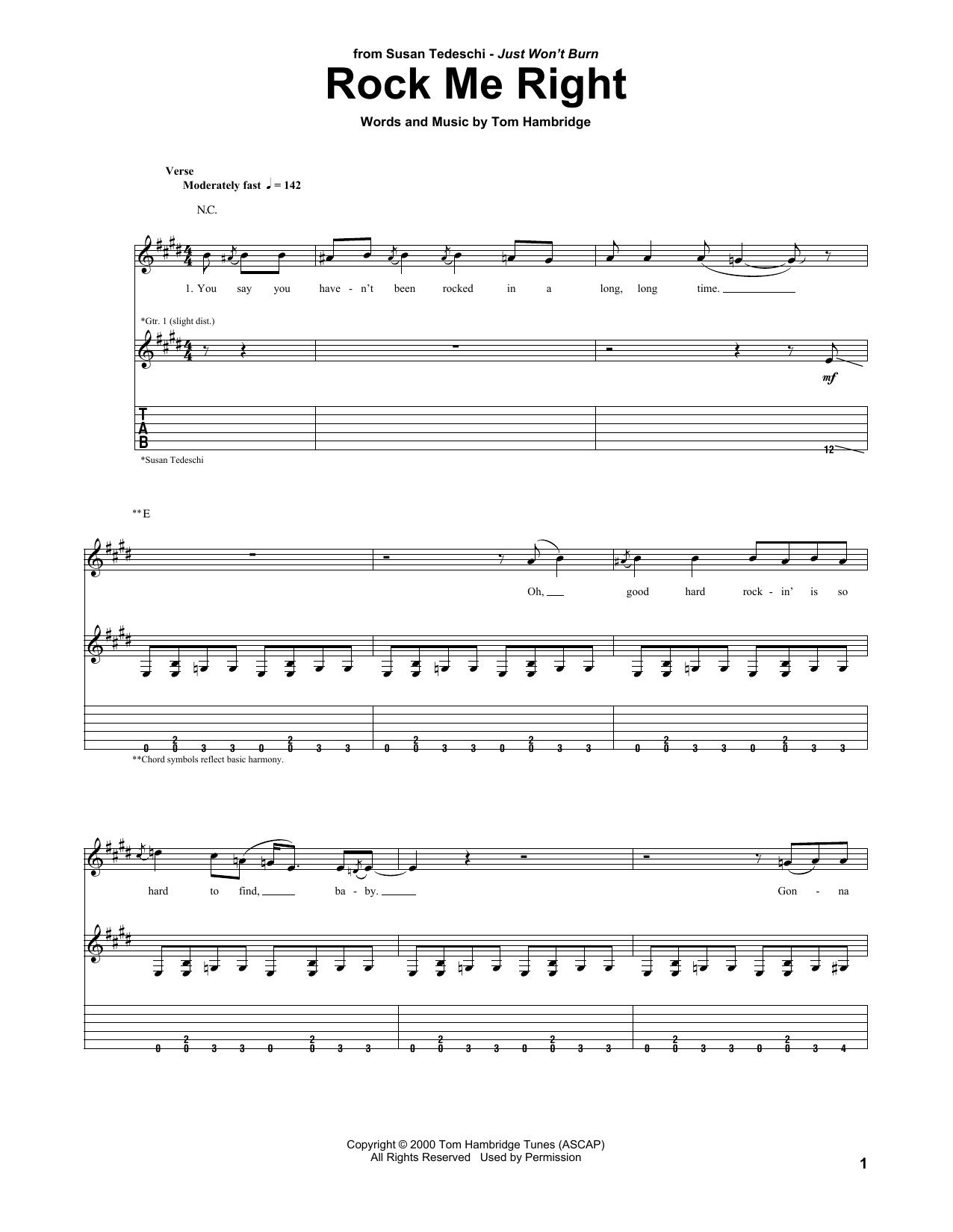 Download Various Rock Me Right Sheet Music and learn how to play Guitar Tab PDF digital score in minutes
