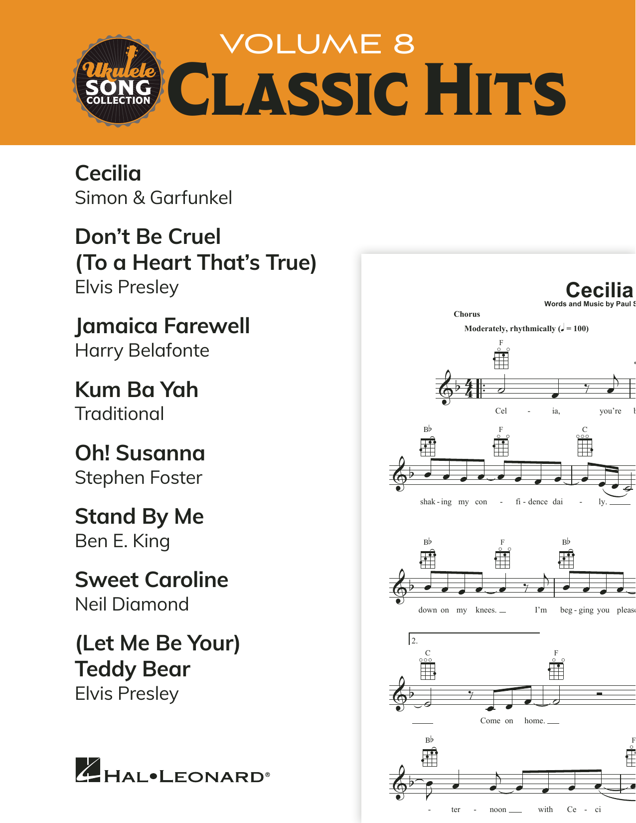 Download Various Ukulele Song Collection, Volume 8: Classic Hits Sheet Music and learn how to play Ukulele Collection PDF digital score in minutes