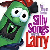 Download or print VeggieTales His Cheeseburger Sheet Music Printable PDF -page score for Film and TV / arranged Piano (Big Notes) SKU: 20406.