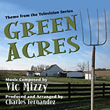 Download or print Vic Mizzy Green Acres Theme Sheet Music Printable PDF -page score for Film/TV / arranged 5-Finger Piano SKU: 1376136.