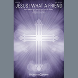 Download or print Vicki Bedford Jesus! What A Friend (arr. Cindy Berry) Sheet Music Printable PDF -page score for Sacred / arranged SATB Choir SKU: 445591.